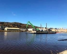 barges in Slip C