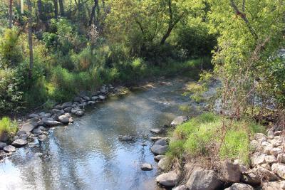 Pike River in Kenosha County, Wisconsin