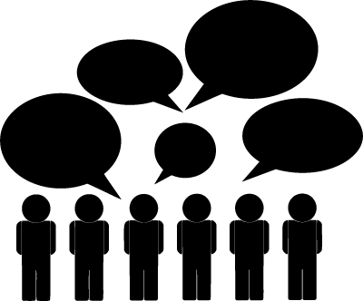 icon of people conversing