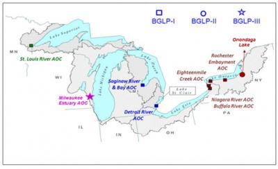 Map of BLGP