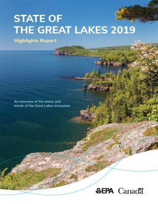 Cover of the 2019 State of the Great Lakes report