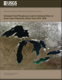 Report cover for USGS report on phosphorus loads